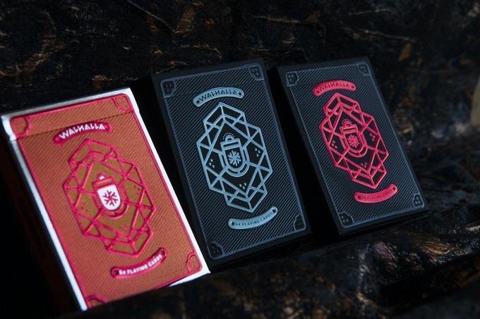 Valkyries Limited Edition Walhalla Playing Cards Playing Cards by Noir Arts