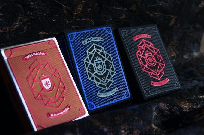 Valkyries Limited Edition Walhalla Playing Cards Playing Cards by Noir Arts