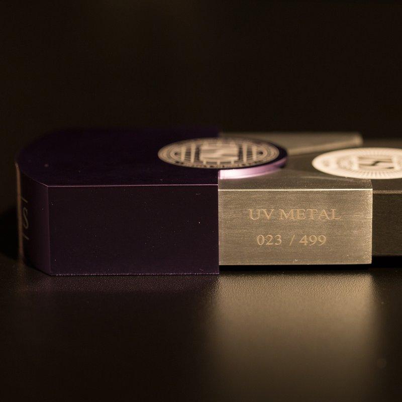 Vegas Diffractor - Ultraviolet Metal Playing Cards by VXD Gaming