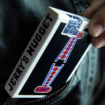 Vintage Feel Jerry's Nuggets (Black) Playing Cards Playing Cards by Expert Playing Card Co.