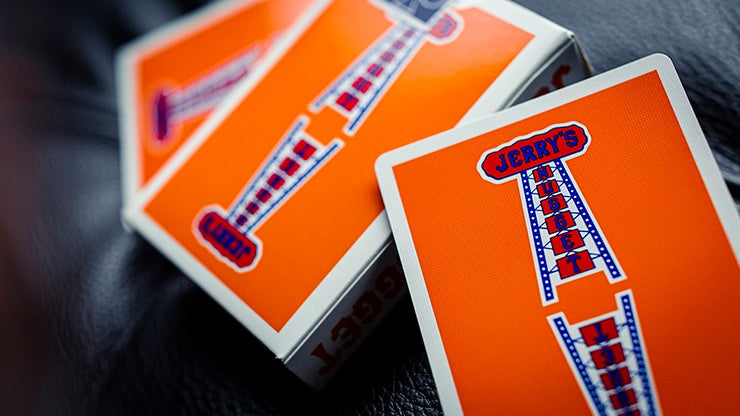 Vintage Feel Jerry's Nuggets (Orange) Playing Cards Playing Cards by Expert Playing Card Co.