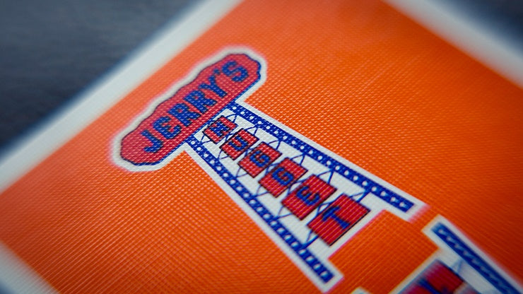 Vintage Feel Jerry's Nuggets (Orange) Playing Cards Playing Cards by Expert Playing Card Co.