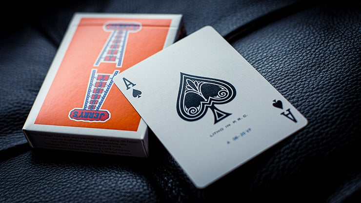Vintage Feel Jerry's Nuggets (Orange) Playing Cards Playing Cards by Expert Playing Card Co.
