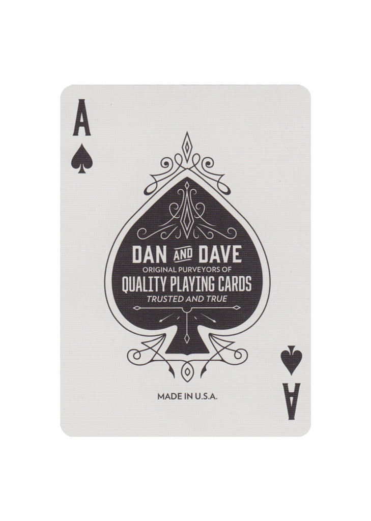 Vintage Plaid: California Blue Playing Cards by Dan & Dave