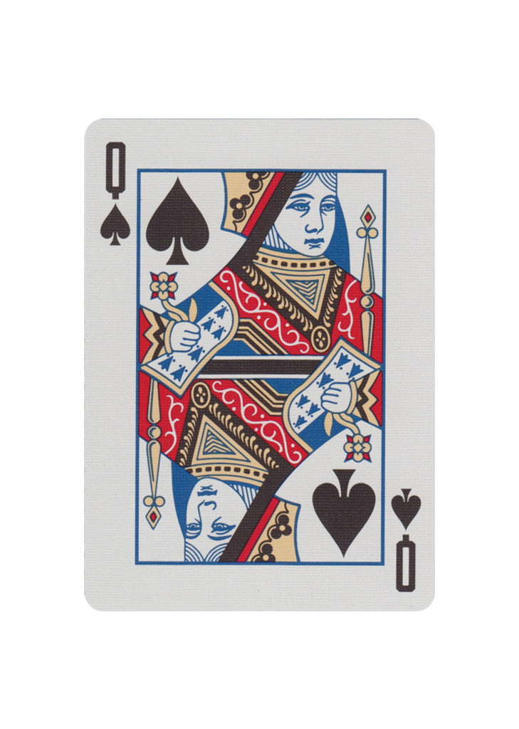 Vintage Plaid: California Blue Playing Cards by Dan & Dave