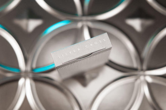 Table Players Playing Cards - Vol. 9 Silver Cross Playing Cards by Kings Wild Project