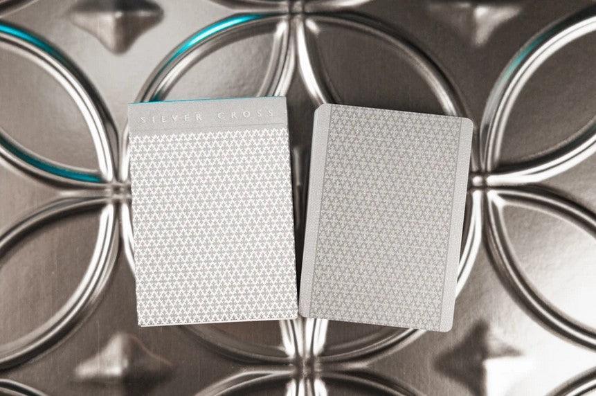 Table Players Playing Cards - Vol. 9 Silver Cross Playing Cards by Kings Wild Project