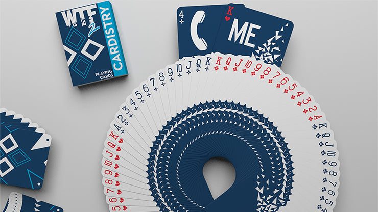 WTF Cardistry 2 Spelling Playing Cards by De'vo