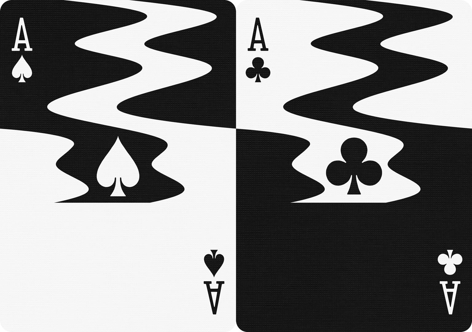 Wavy Playing Cards Playing Cards by US Playing Card Co.
