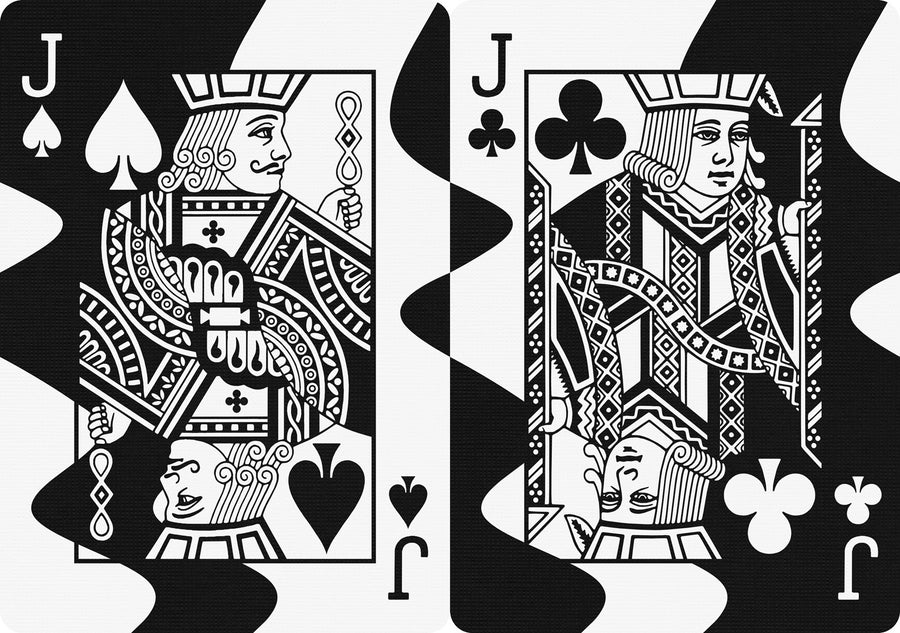 Wavy Playing Cards Playing Cards by US Playing Card Co.