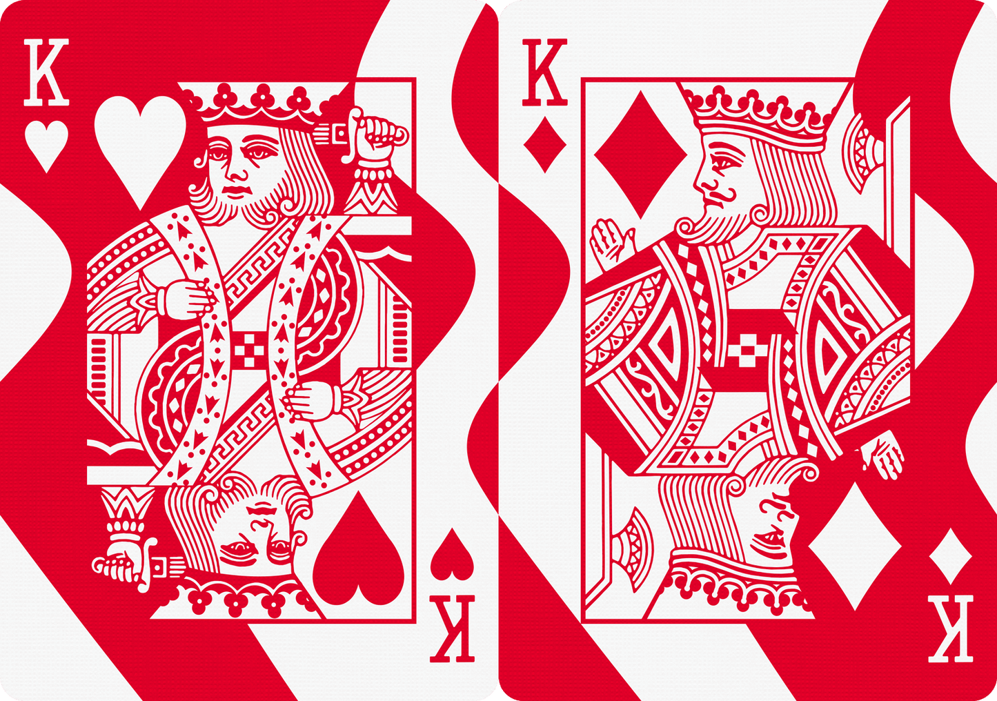Wavy Playing Cards Playing Cards by US Playing Card Co.