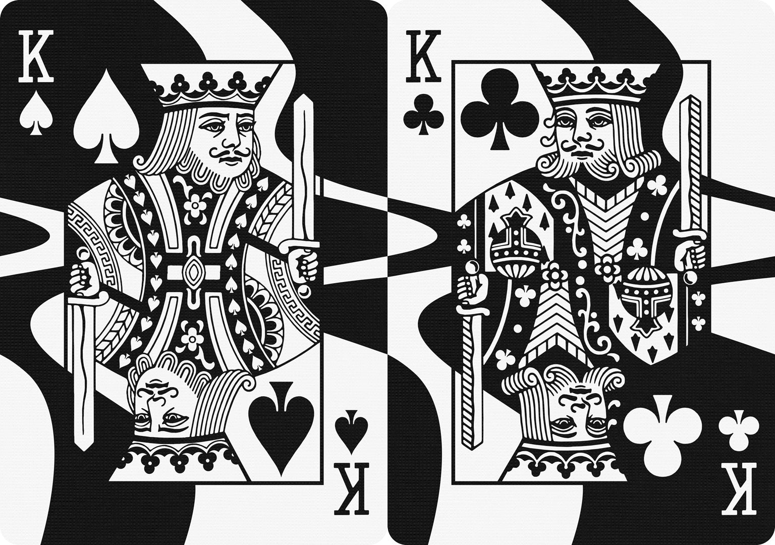 Wavy Playing Cards Playing Cards by US Playing Card Co.