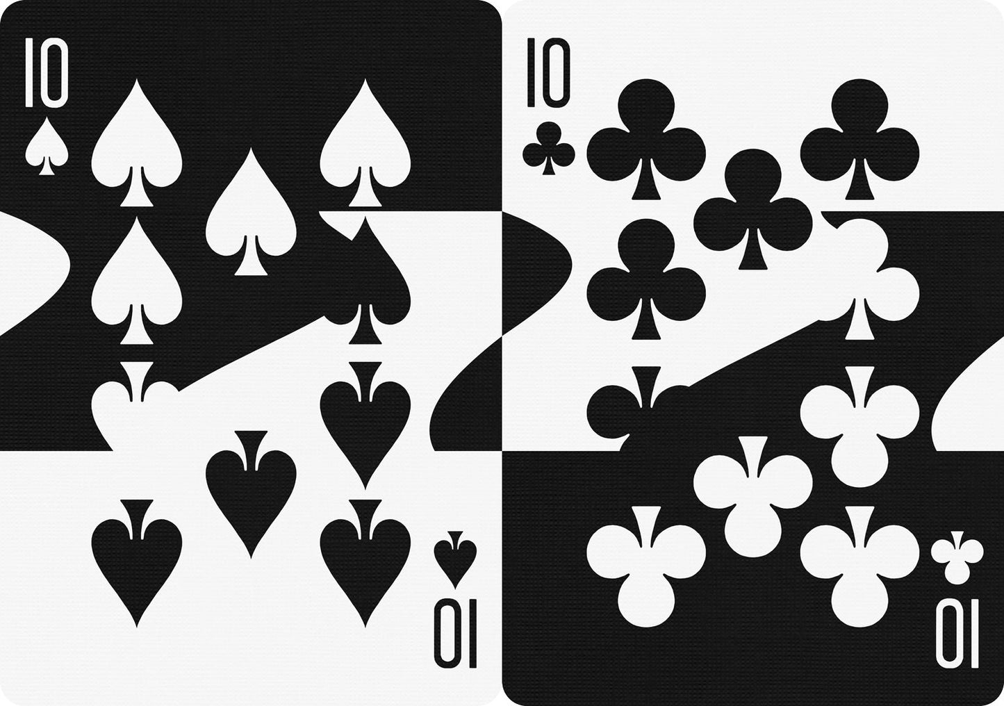 Wavy Playing Cards Playing Cards by US Playing Card Co.