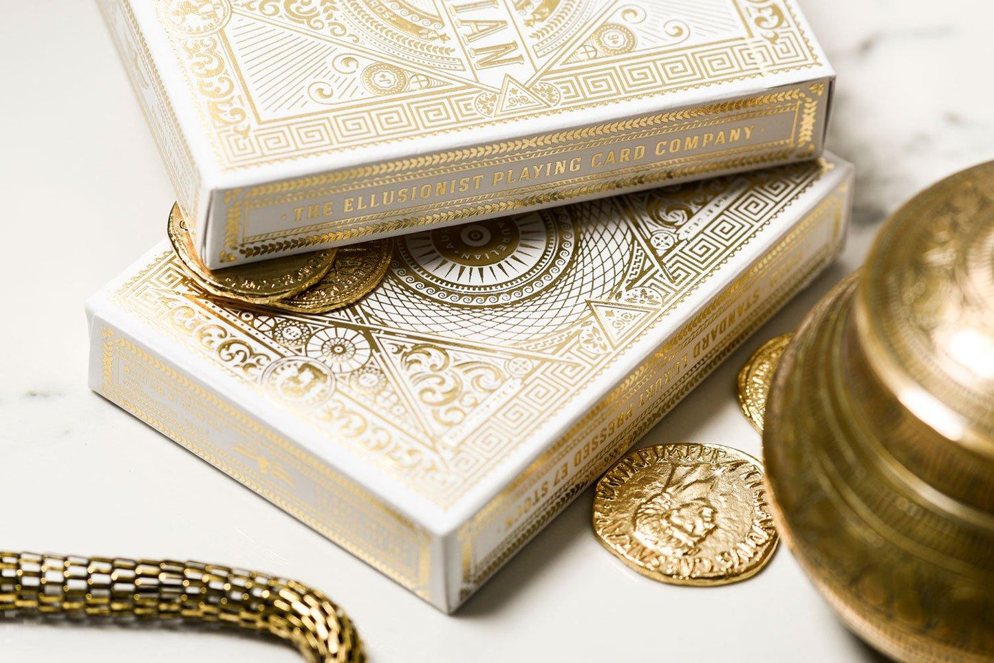 White Aurelians Playing Cards by Ellusionist