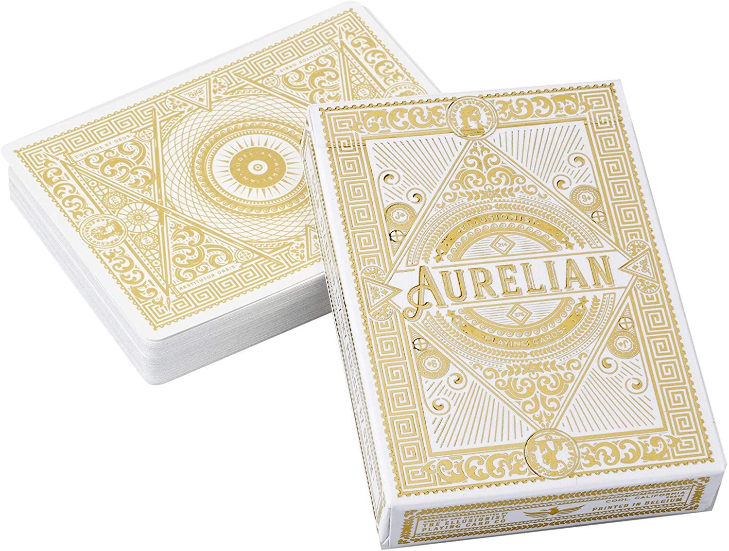 White Aurelians Playing Cards by Ellusionist