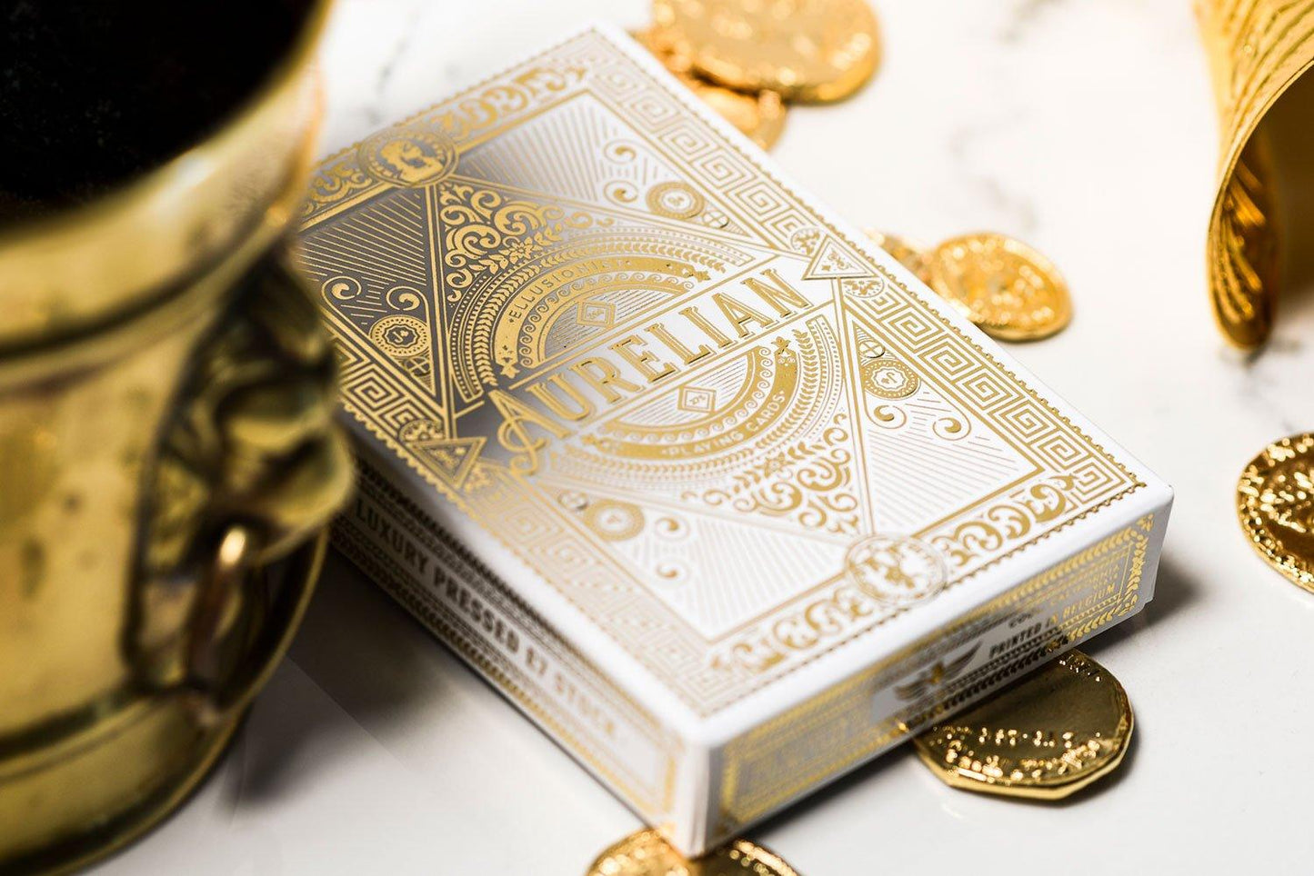 White Aurelians Playing Cards by Ellusionist