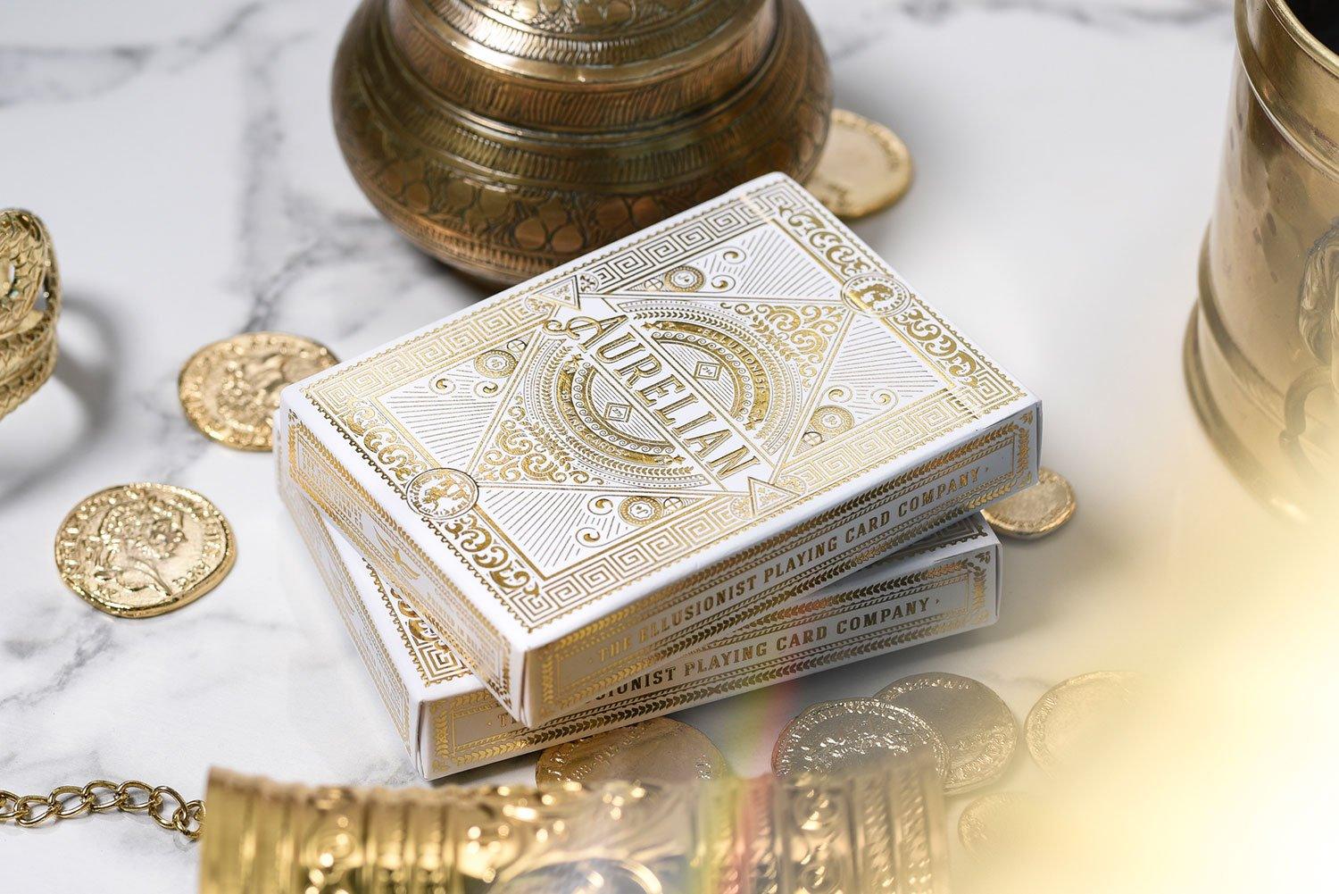 White Aurelians Playing Cards by Ellusionist