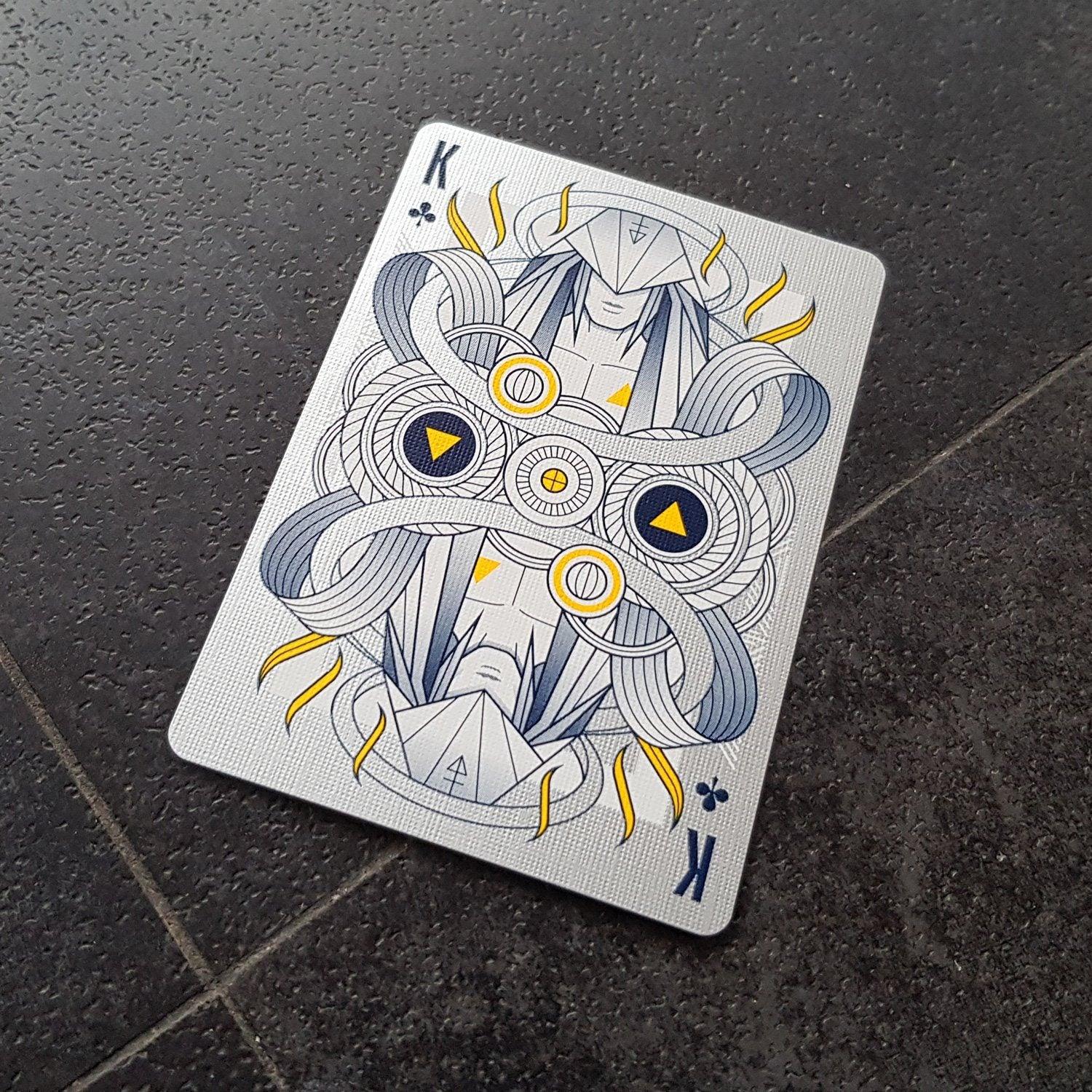 White Monolith Playing Cards by Thirdway Industries Playing Cards by Thirdway Industries