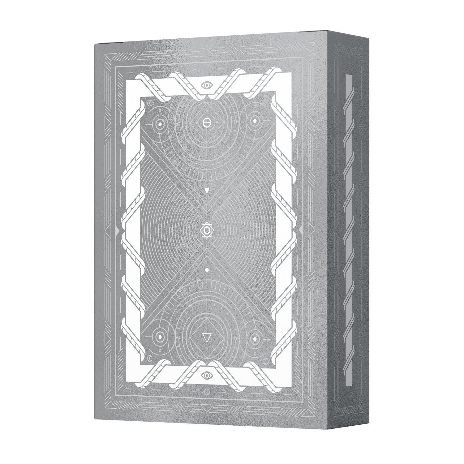 White Monolith Playing Cards by Thirdway Industries Playing Cards by Thirdway Industries