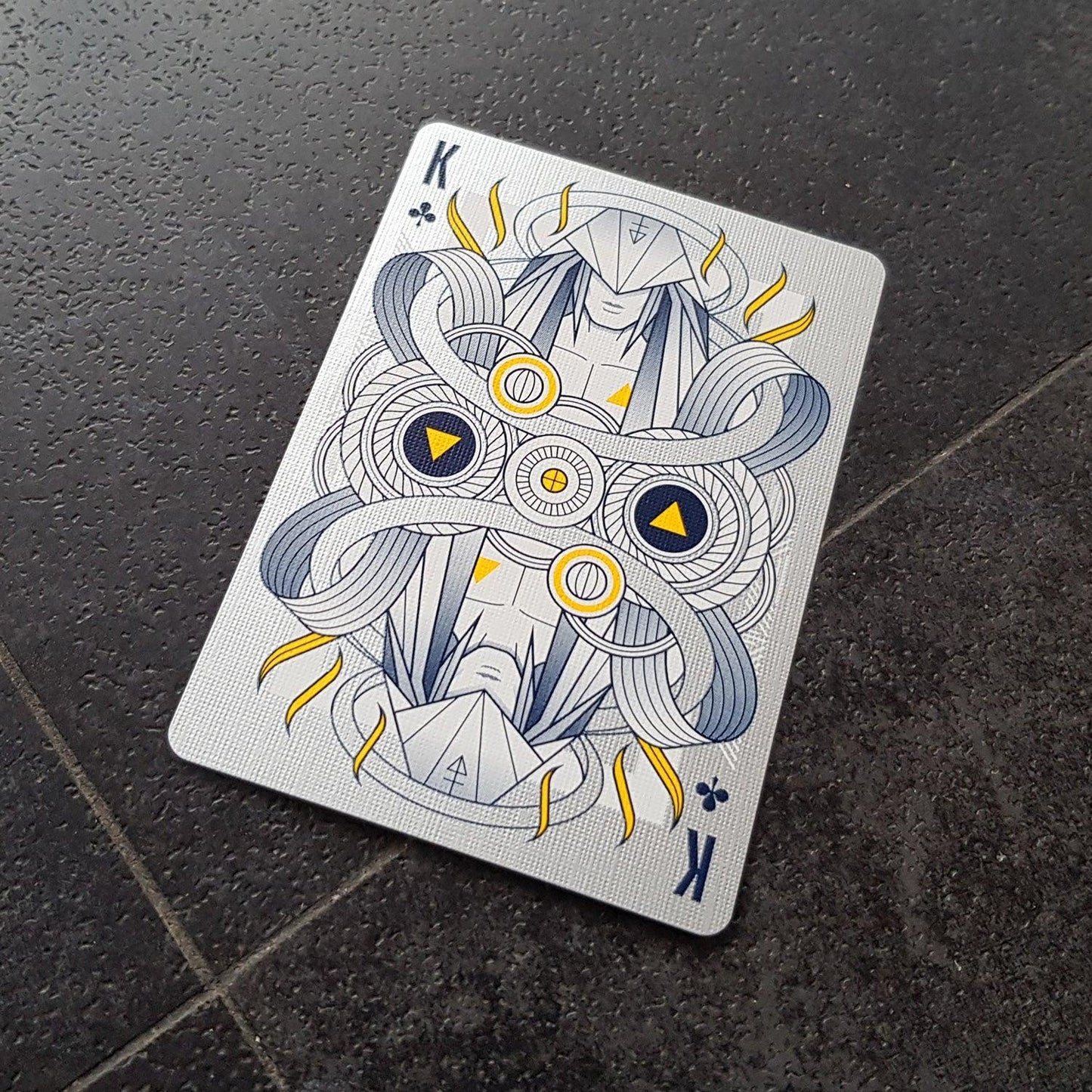 White Monolith Playing Cards by Thirdway Industries Playing Cards by Thirdway Industries