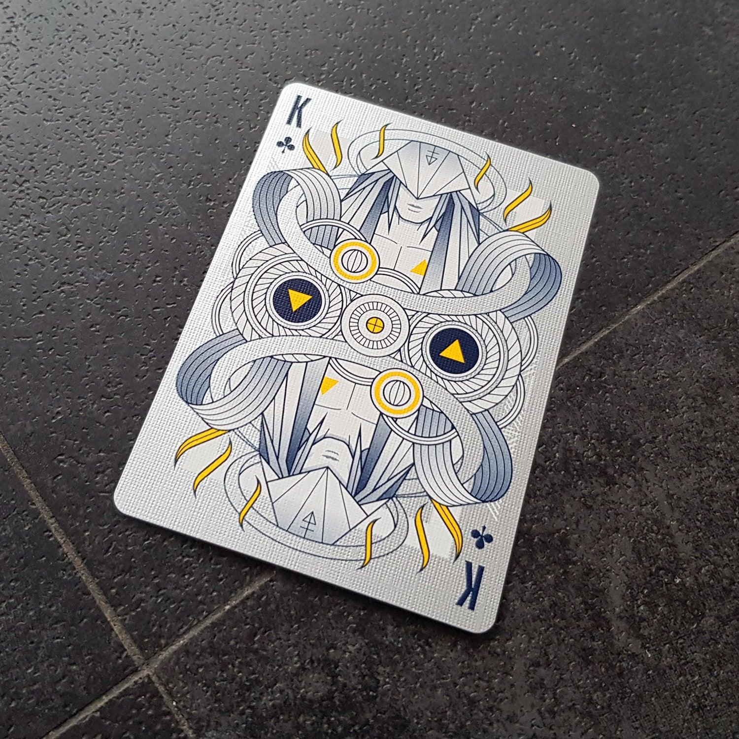 White Monolith Playing Cards by Thirdway Industries Playing Cards by Thirdway Industries