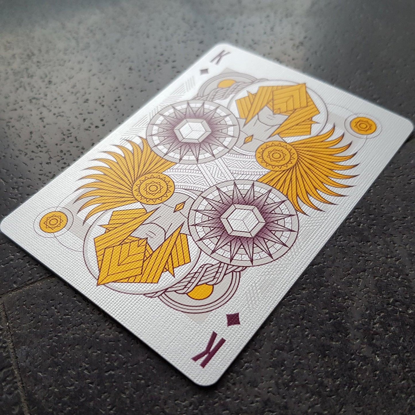 White Monolith Playing Cards by Thirdway Industries Playing Cards by Thirdway Industries