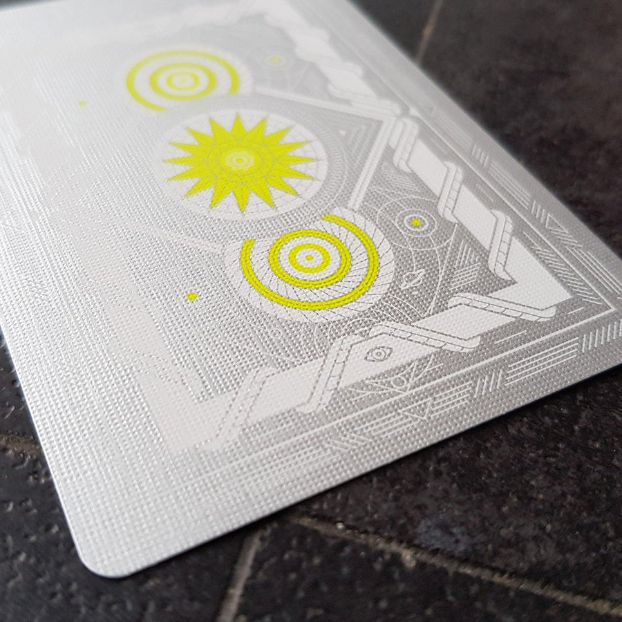 White Monolith Playing Cards by Thirdway Industries Playing Cards by Thirdway Industries