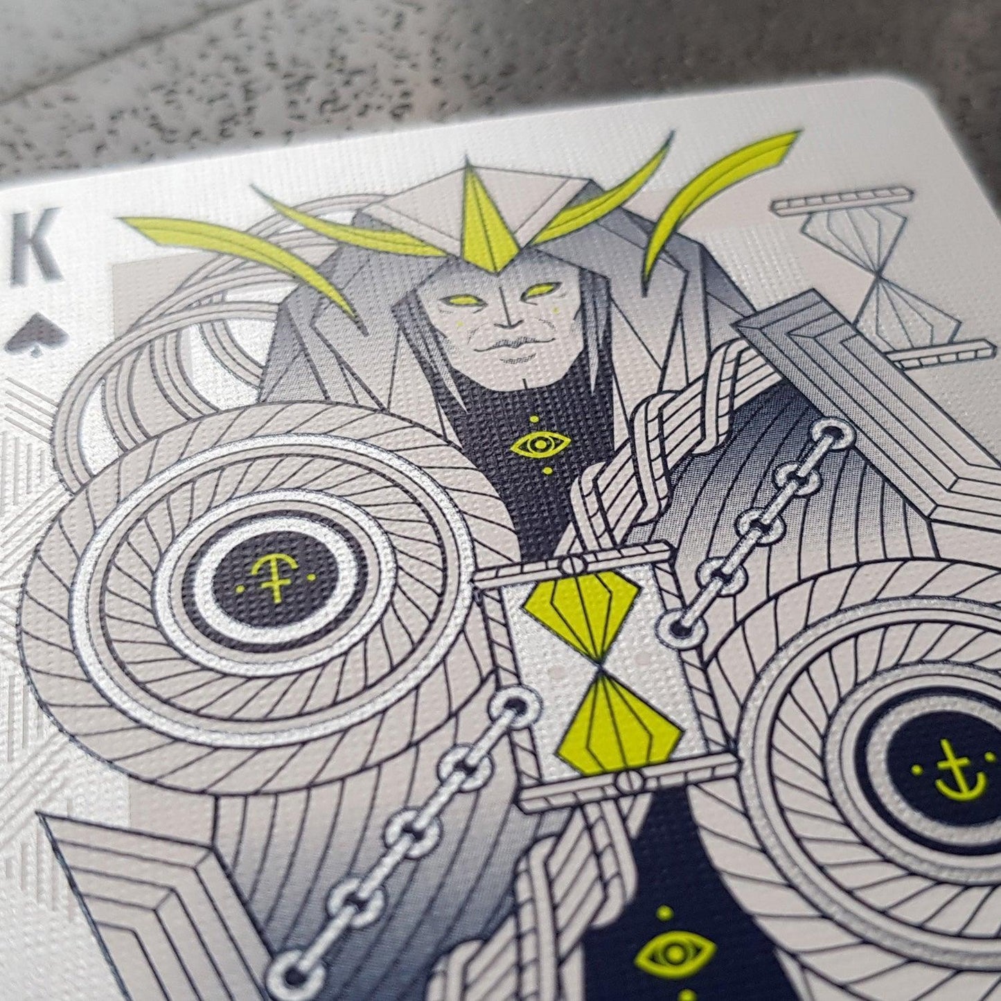 White Monolith Playing Cards by Thirdway Industries Playing Cards by Thirdway Industries
