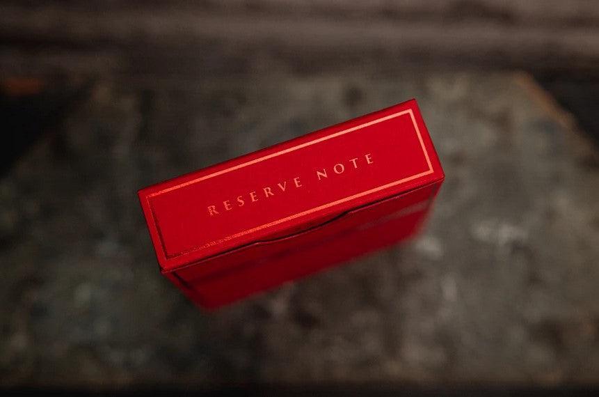 White Reserve Note Playing Cards Playing Cards by Kings Wild Project