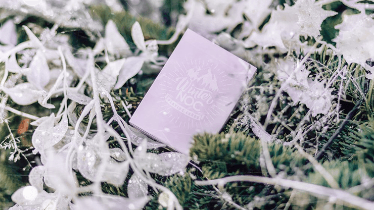 Purple Winter NOC Lavender Dusk Playing Cards Playing Cards by HOPC