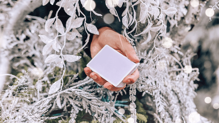 Purple Winter NOC Lavender Dusk Playing Cards Playing Cards by HOPC