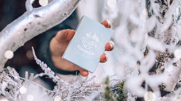 Winter NOC Glacier Ice (Blue) Playing Cards by HOPC