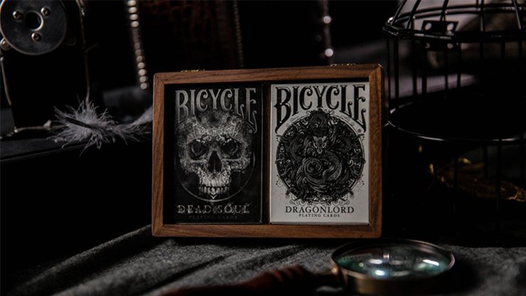Wooden Collection Box (Two Decks) by TCC Playing Cards by RarePlayingCards.com