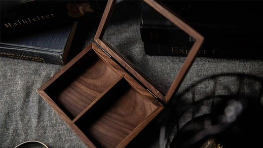 Wooden Collection Box (Two Decks) by TCC Playing Cards by RarePlayingCards.com