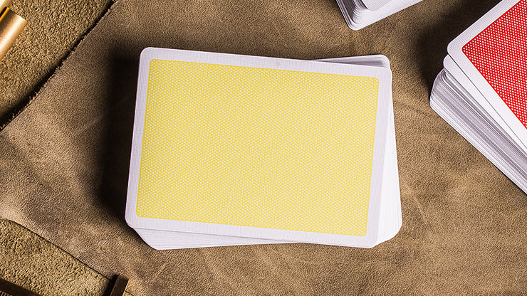 Yellow Steel Playing Cards by Bocopo Playing Card Co.