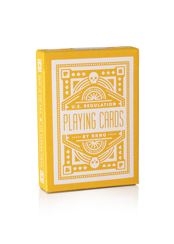 Yellow Wheel Playing Cards by Art of Play