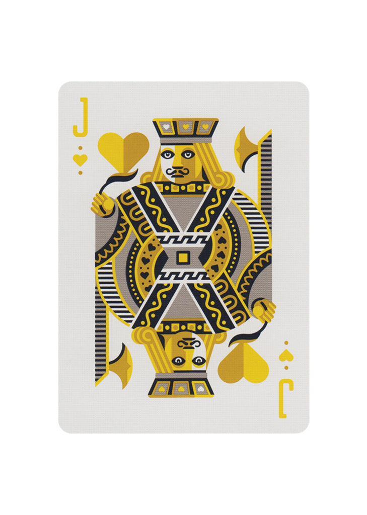 Yellow Wheel Playing Cards by Art of Play