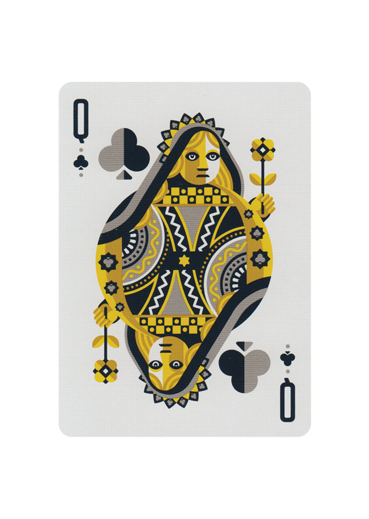 Yellow Wheel Playing Cards by Art of Play