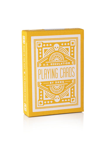 Yellow Wheel Playing Cards by Art of Play