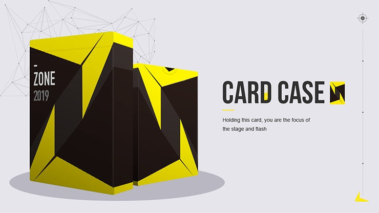 ZONE (Yellow) Playing Cards by Bocopo Playing Cards by Bocopo Playing Card Co.