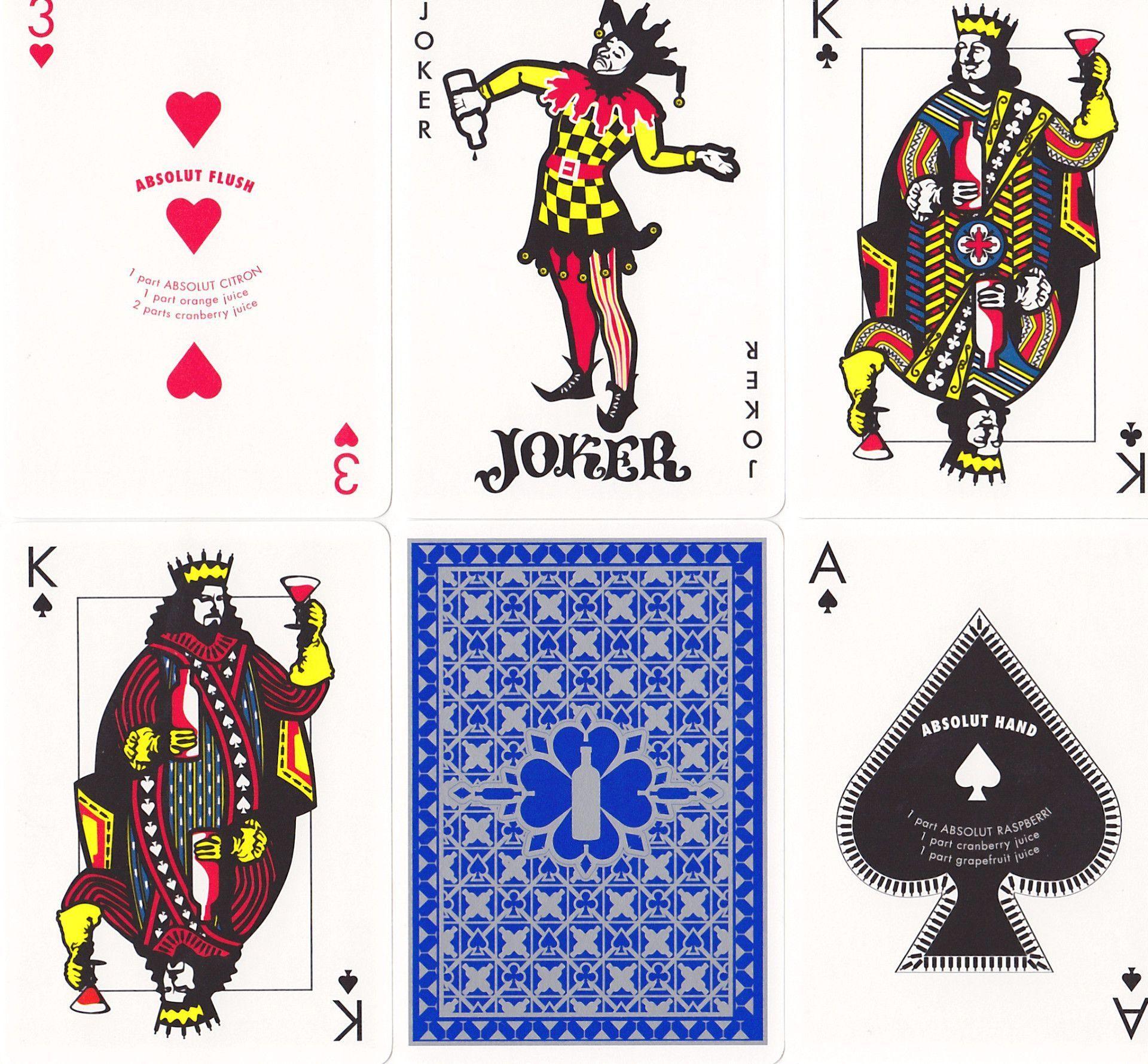 Absolut Playing Cards by Absolut Vodka