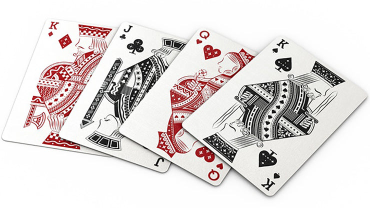 Agenda Playing Cards White Edition Playing Cards by Expert Playing Card Co.