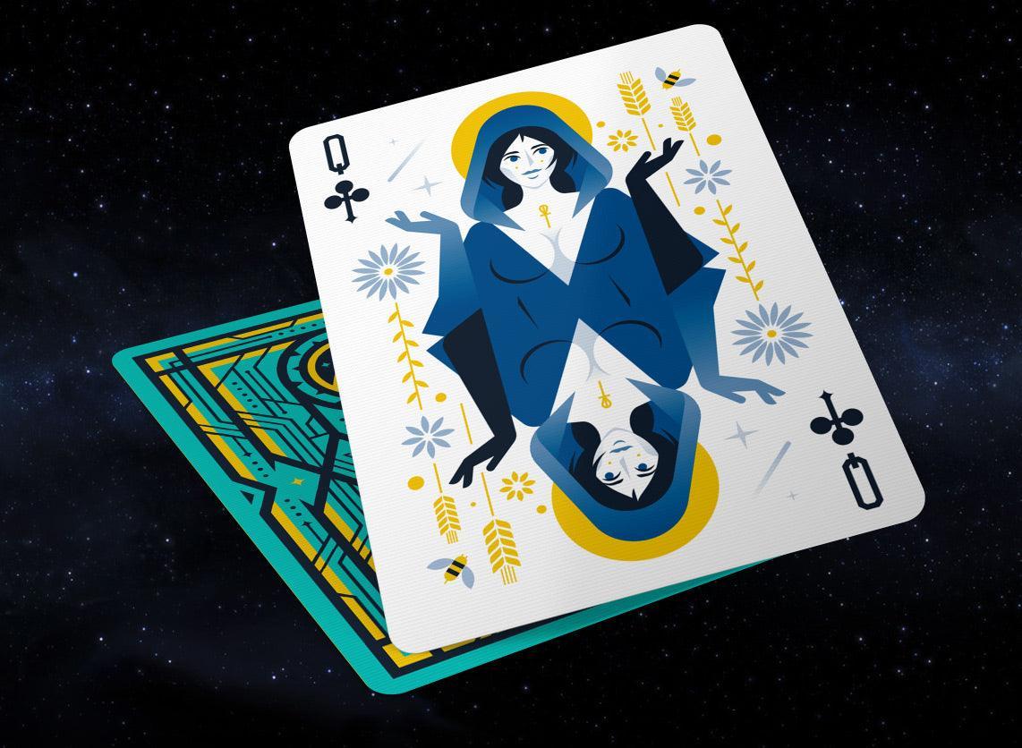 Galaxia Altezza Playing Cards Playing Cards by Thirdway Industries