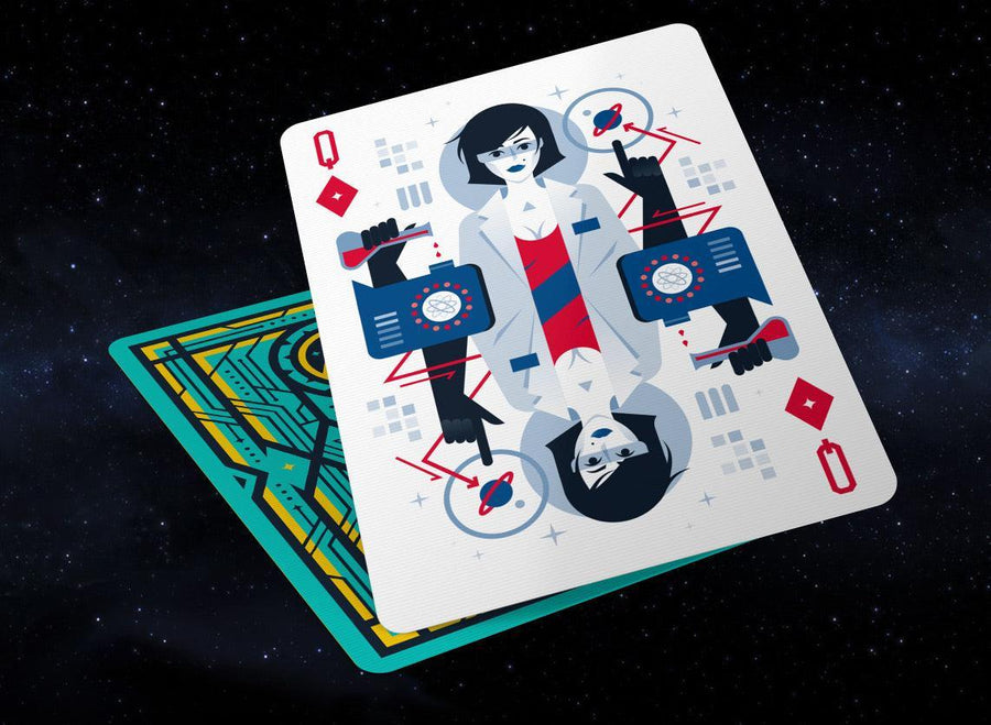 Galaxia Altezza Playing Cards Playing Cards by Thirdway Industries