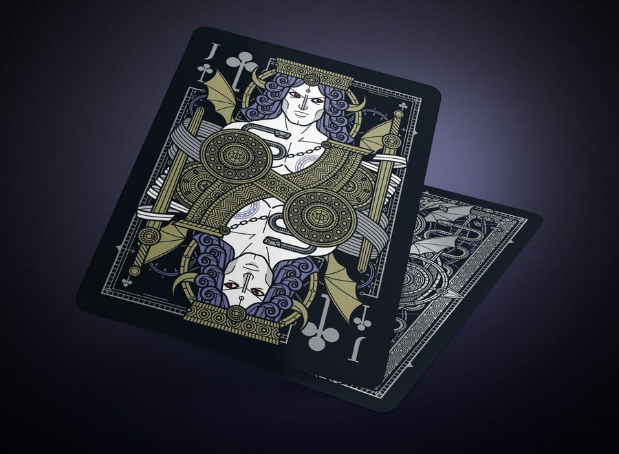 SINS Black Anima playing cards Playing Cards by Thirdway Industries