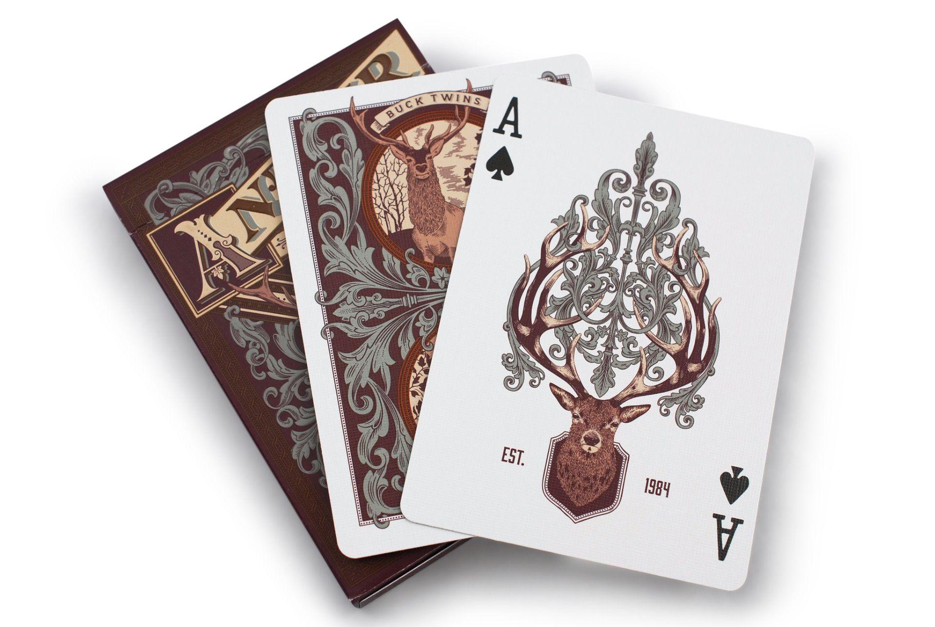 Antler Limited Edition Playing Cards by Dan & Dave