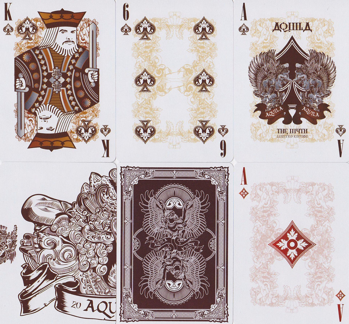 Aquila Playing Cards by Legends Playing Card Co.