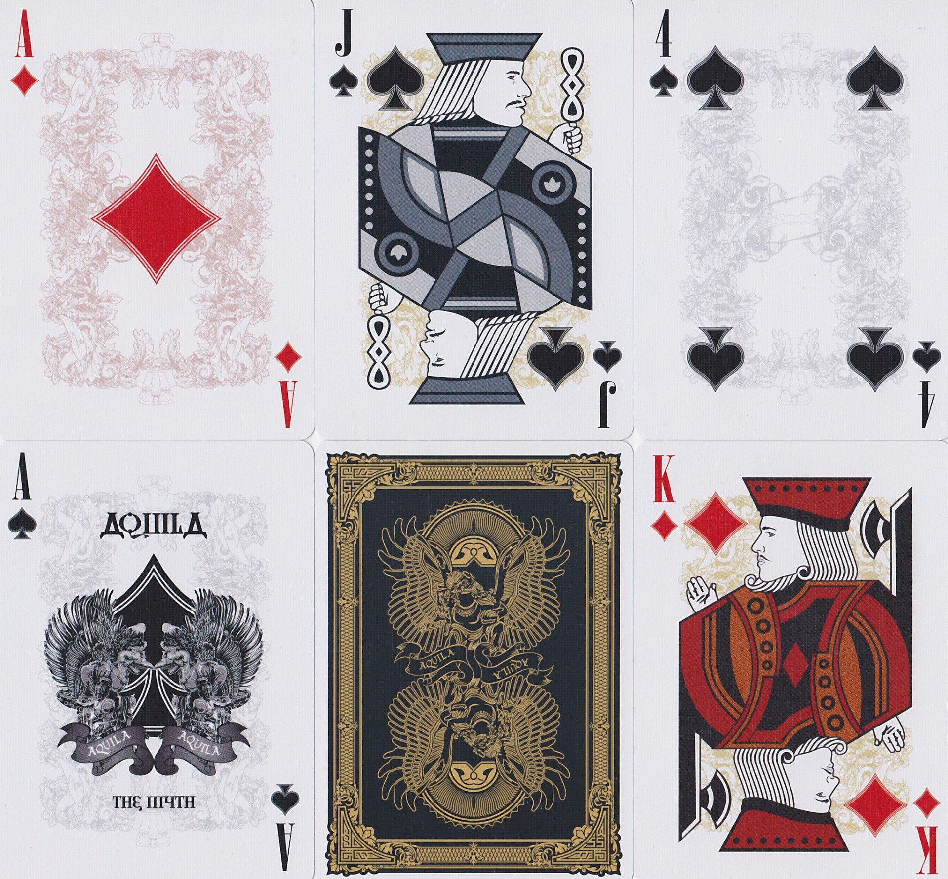 Aquila Playing Cards by Legends Playing Card Co.