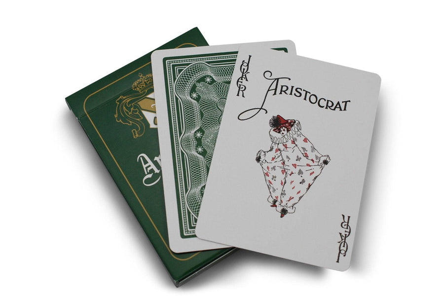 Aristocrat: Green Edition Playing Cards by US Playing Card Co.