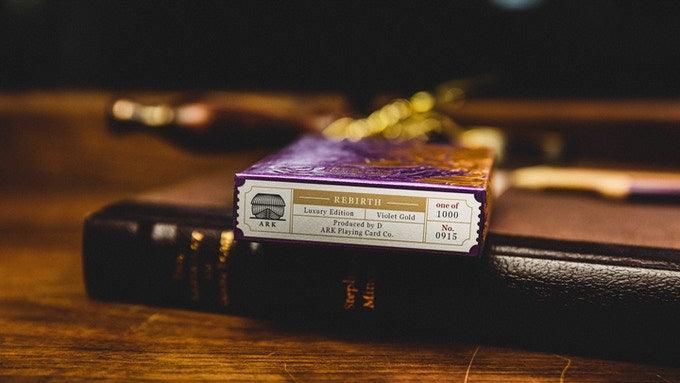 Rebirth Playing Cards - Purple Playing Cards by Ark Playing Cards